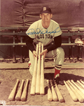 AUTOGRAPHED WALT DROPO Boston Red Sox photo