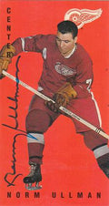 SIGNED 1994 Parkhurst card NORM ULLMAN Red Wings HOF
