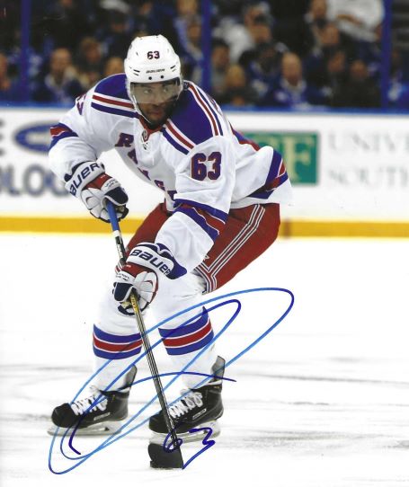 Autographed ANTHONY DUCLAIR 8X10 New York Rangers Photo