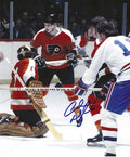 Autographed ANDRE MOOSE DUPONT 8X10 Philadelphia Flyers Photo