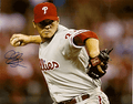 AUTOGRAPHED CHAD DURBIN 8x10 Philadelphia Phillies Photo