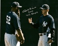 AUTOGRAPHED DAVE EILAND 8x10 New York Yankees Photo