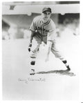 AUTOGRAPHED HARRY EISENSTAT 8X10 Brooklyn Dodgers photo