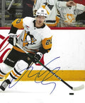 Autographed LARS ELLER 8X10 Pittsburgh Penguins Photo