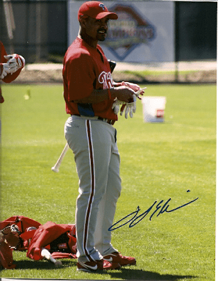 AUTOGRAPHED JASON ELLISON 8X10 Philadelphia Phillies Photo