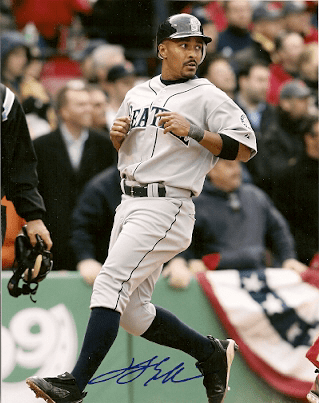 AUTOGRAPHED JASON ELLISON Seattle Mariners Photo