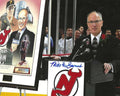 Autographed  MIKE "DOC" EMRICK 8X10 New Jersey Devils Photo