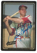 Autographed  ENOS SLAUGHTER St. Louis Cardinals 1992 Action Packed Card