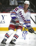 Autographed BOB ERREY 8X10 New York Rangers Photo