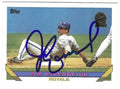 Autographed JIM EISENREICH Kansas City Royals 1993 Topps Card