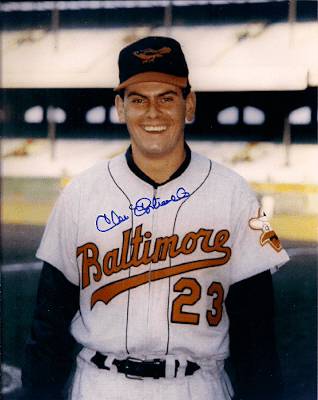 AUTOGRAPHED  CHUCK ESTRADA 8x10 Baltimore Orioles Photo