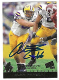 Autographed Alan Faneca LSU Tigers 1998 Press Pass Card