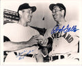 Autographed  BOB FELLER & ALLIE REYNOLDS 8X10 photo