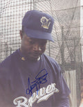 AUTOGRAPHED Tony Fernndez 8X10 Milwaukee Brewers Photo