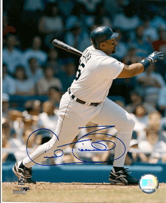 AUTOGRAPHED  CECIL FIELDER  8x10 Detroit Tigers Photo