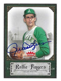 Autographed ROLLIE FINGERS Oakland A's 2006 Fleer Greats of the Game Card