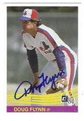 Autographed DOUG FLYNN Montreal Expos 1984 Donruss Card