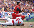 AUTOGRAPHED RAY FOSSE 8X10 Cleveland Indians Photo