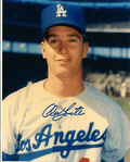 AUTOGRAPHED ALAN FOSTER 8x10 Los Angeles Dodgers photo