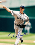 AUTOGRAPHED RYAN FRANKLIN 8X10 Seattle Mariners Photo