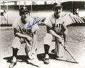 AUTOGRAPHED  photo GENE FREESE & GEORGE FREESE- Pittsburgh Pirates