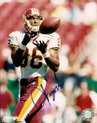 Autographed IRVING FRYAR 8x10 Washington Redskins Photo