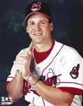 AUTOGRAPHED TRAVIS FRYMAN 8X10 Cleveland Indians Photo