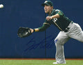 AUTOGRAPHED SAM FULD 8X10 Oakland A's Photo