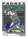 Autographed J.J. FURMANIAK San Diego Padres 2004 Topps Card