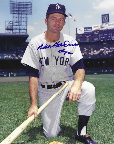 AUTOGRAPHED BILLY GARDNER 8x10 New York Yankees Photo