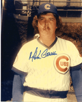 AUTOGRAPHED  MIKE GARMAN 8x10 Chicago Cubs photo