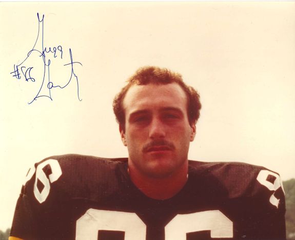 Autographed GREGG GARRITY 8X10 Pittsburgh Steelers Photo