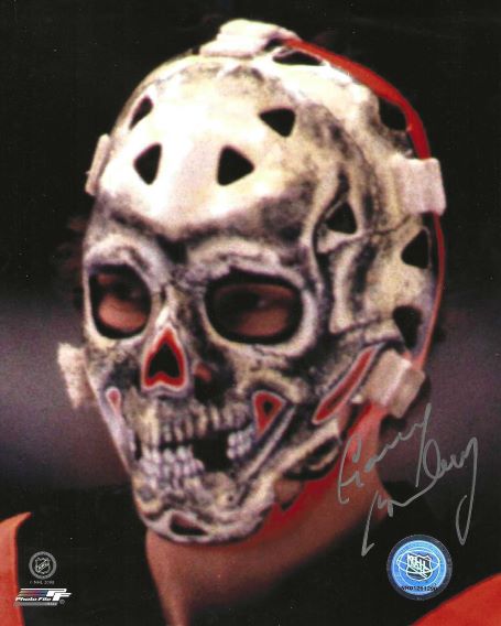 Autographed GARY BROMLEY Vancouver Canucks 8x10 Photo