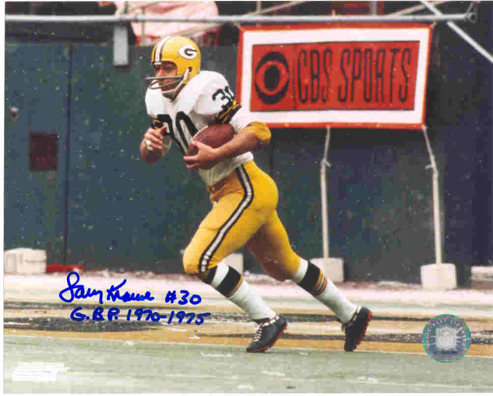 AUTOGRAPHED SIGNED photo LARRY KRAUSE Packers