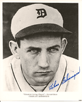 Autographed CHARLES GEHRINGER  Detroit Tigers photo