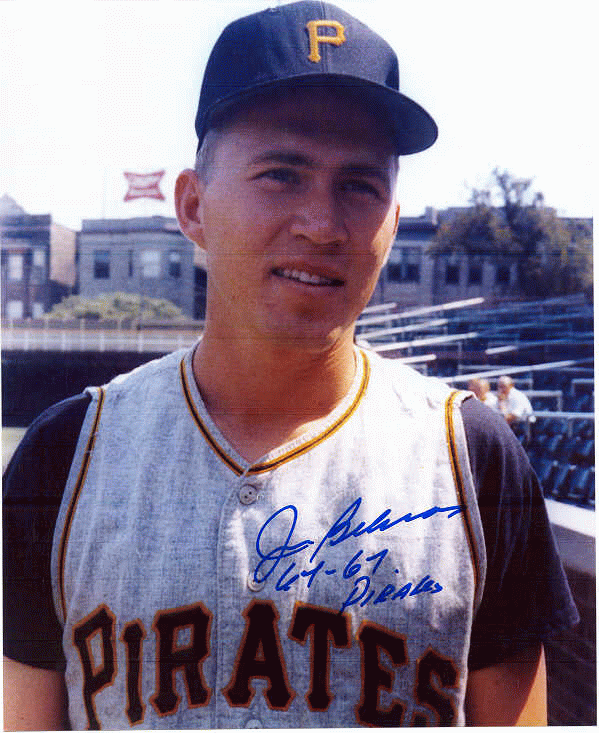 AUTOGRAPHED SIGNED photo JOHN GELNAR Pirates