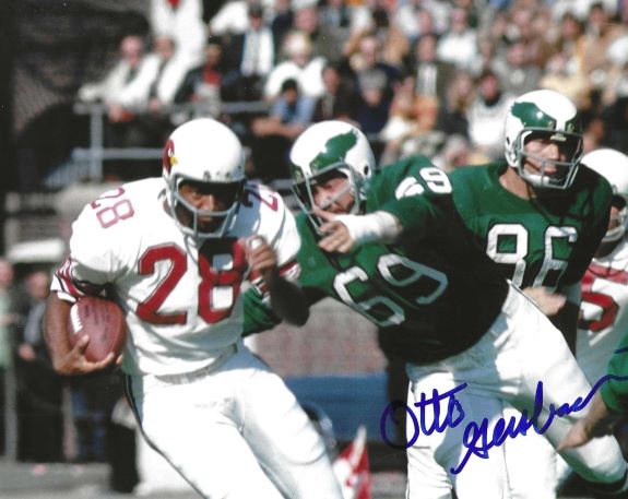 Autographed  CARL OTTO GERSBACH 8X10 Philadelphia Eagles Photo