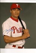 AUTOGRAPHED TYSON GILLIES 8x10 Philadelphia Phillies Photo