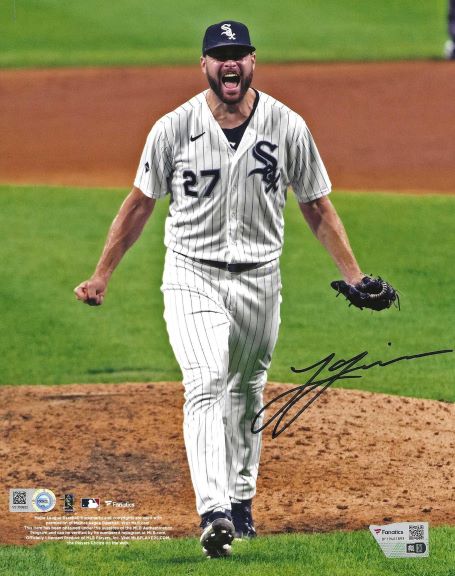 AUTOGRAPHED LUCAS GIOLITO 8X10 Chicago White Sox Photo Fanatics COA