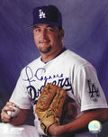 AUTOGRAPHED GIOVANNI CARRARA 8x10 Los Angeles Dodgers photo