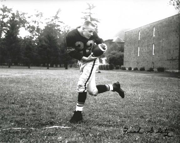 Autographed FRED GLATZ 8X10 Pittsburgh Steelers Photo