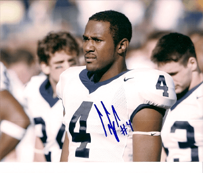 Autographed TERRELL GOLDEN Penn State Photo