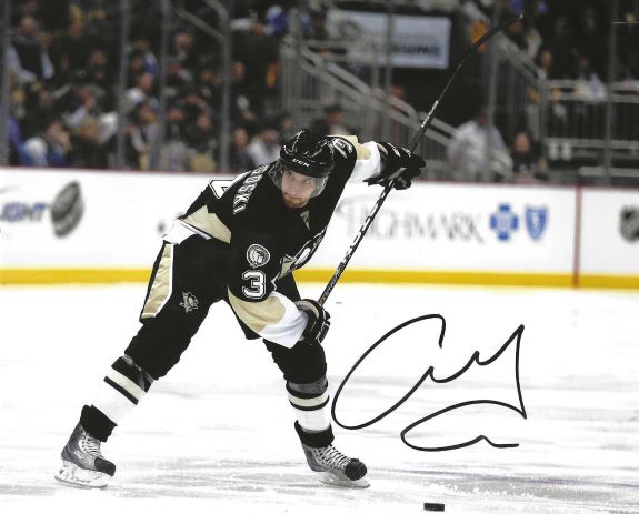 Autographed ALEX GOLIGOSKI 8X10 Pittsburgh Penguins Photo