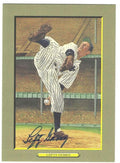 Autographed LEFTY GOMEZ New York Yankees Perez-Steele Great Moments Card