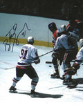 Autographed BUTCH GORING 8x10 New York Islanders Photo