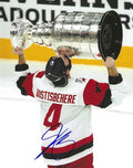 Autographed SHAYNE GOSTISBEHERE Carolina Huricanes 8x10 photo
