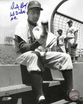 AUTOGRAPHED DICK GRAY 8X10 Los Angeles Dodgers photo