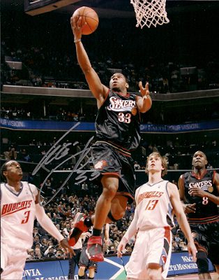 AUTOGRAPHED  WILLIE GREEN Philadelphia 76'ers photo