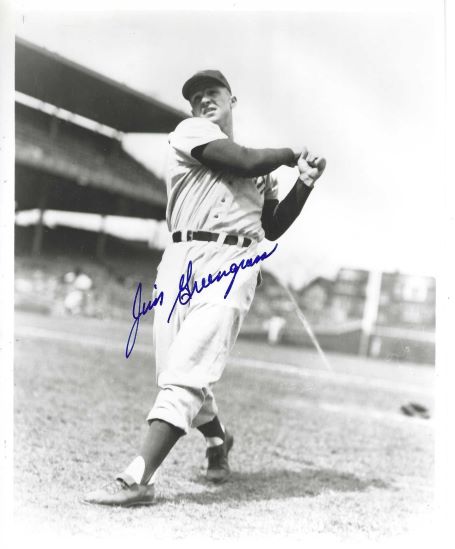 AUTOGRAPHED JIM GREENGRASS 8X10 Cincinnati Reds Photo