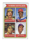 Autographed KEN GRIFFEY Cincinnati Reds 1974 Topps Card